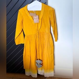 NWT! Boho Tie-dye dress with tassels. Size S. Never Worn!!